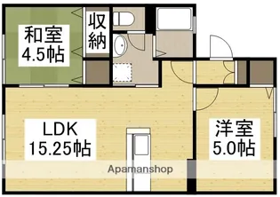 エントピア学南B【102号室】の間取り