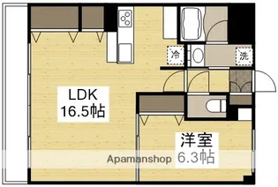 FORTUNA老松【1階】の間取り