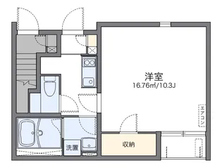 レオネクストヴィオーラ【1階】の間取り