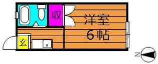 みよハイツ【1階】の間取り