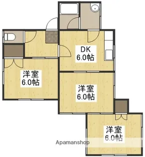 アネックス門田【2階】の間取り