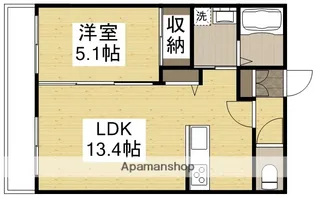 グランテージ中庄Ⅱ【1階】の間取り