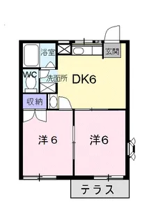 ニューシティMT【1階】の間取り