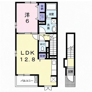 コッティ・ノイ【2階】の間取り