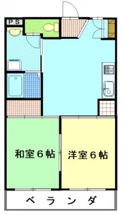 岸本マンション【403号室号室】の間取り