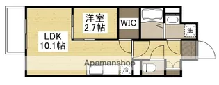 アルティザ東島田【5階】の間取り