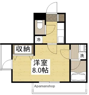 ARC STAGE表町【4階】の間取り