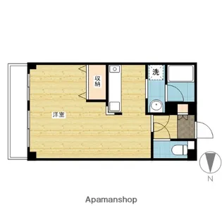 ジュメル倉敷【1階】の間取り