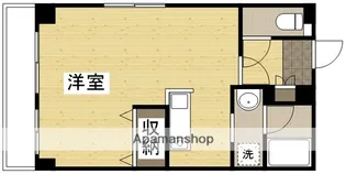 ジュメル倉敷【6階】の間取り