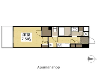 VILLA PRIMA【5階】の間取り