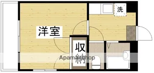 アモーレ福島【2階】の間取り