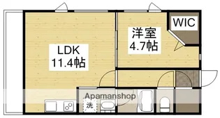 Altura【6階】の間取り