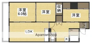 ニュー青江マンション【405号室】の間取り