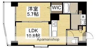 アリビオ高柳【501号室】の間取り