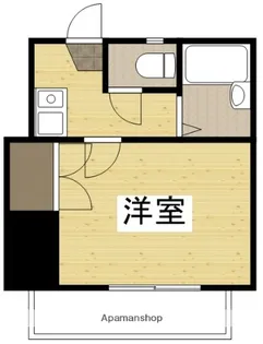 旭本町第2レジデンス【102号室】の間取り