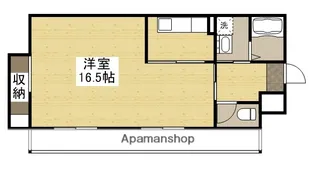 ベンビレッジ平田【4階】の間取り