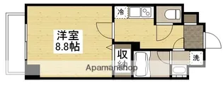 THE MODERN 表町【4階】の間取り