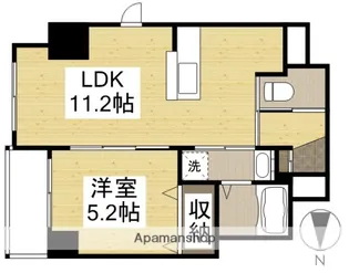 ブリエロッシュ【7階】の間取り