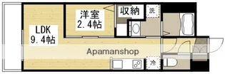 月光 岡山旭東町【1階】の間取り