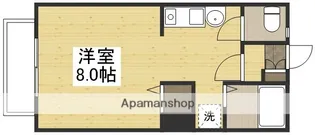 グローバルITSUWA【102号室】の間取り