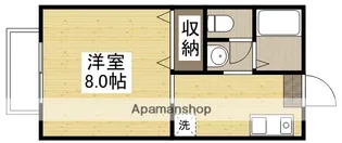 アブニールつしま B棟【201号室】の間取り