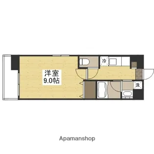 エスト東古松【1階】の間取り