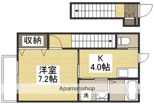 SIESTA【2階】の間取り