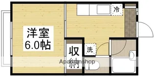 フローラ・浜【1階】の間取り