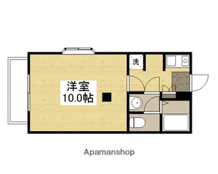 シャルマン三田 B棟【201号室】の間取り