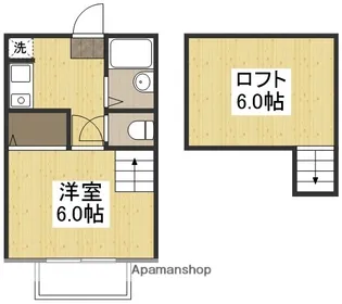 リューハイツ【1階】の間取り