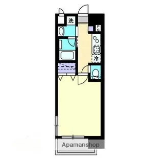 LE CUBE駅前町【5階】の間取り