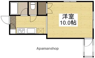 富田町共同ビル(15号室から20号室)【218号室】の間取り