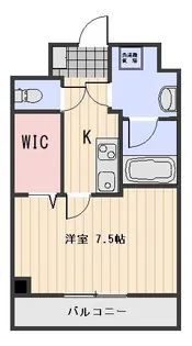 GRAND NOIR【5階】の間取り