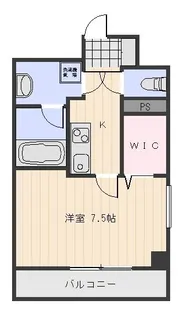 GRAND NOIR【8階】の間取り