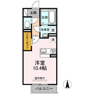 グレイス西崎【2階】の間取り