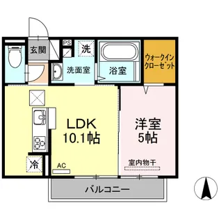Confiance K【2階】の間取り