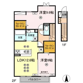 ステラ【2階】の間取り