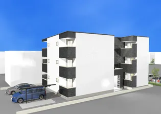 岡山県岡山市北区青江3丁目【アパート】の外観