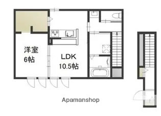 GRATIA(グラティア)【2階】の間取り