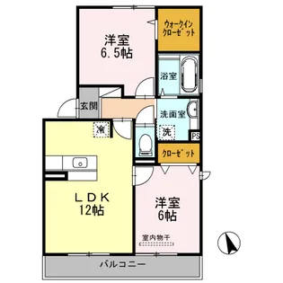FOREST VALLEYIII B棟【3階】の間取り