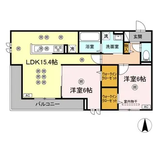 フェリックス【2階】の間取り