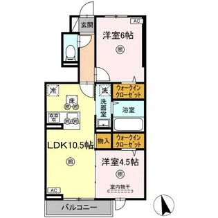 RION【1階】の間取り