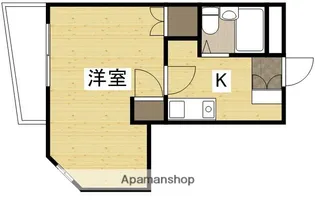 ウェーブレジデンス医大東【605号室】の間取り
