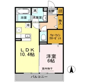 プリマヴェーラ【2階】の間取り