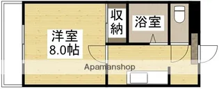 ベルメゾン津島【107号室】の間取り