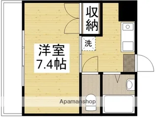 LA・VIEU西【4階】の間取り