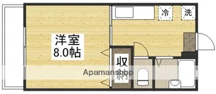 コスモス・インハイツ A【2階】の間取り