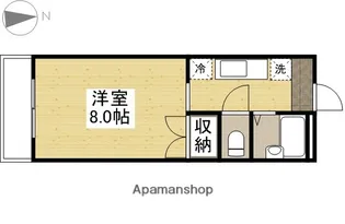 グランヴェール【203号室】の間取り