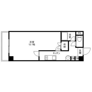 カルム今【305号室】の間取り