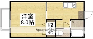 シャーメゾンスイート A棟【2階】の間取り